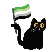 Black Cat Sticker
