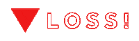 bolsa de valores loss Sticker by Nelogica