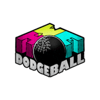 West Hollywood Usadodgeball Sticker by WeHo Dodgeball