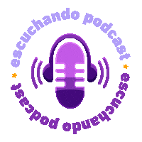 viclabstudio podcast microfono productora auriculares Sticker