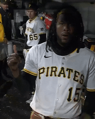 Hang Ten Good Vibes GIF by Pittsburgh Pirates