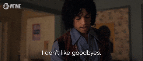 I Don't Like Goodbyes
