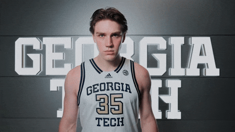 Georgia Tech Basketball GIF by Georgia Tech Yellow Jackets