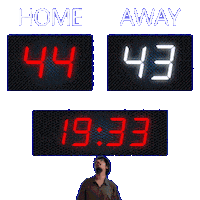 43 Away Sticker