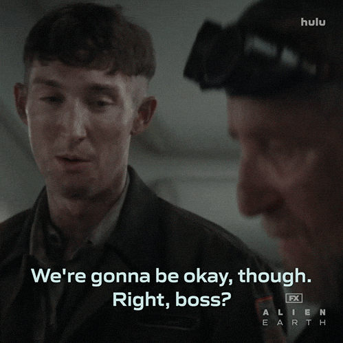 Be Alright Fx Networks GIF by Alien: Earth
