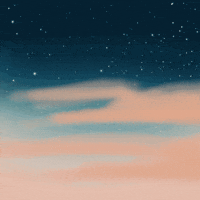 kohlenstoff_b stars sky clouds wish GIF
