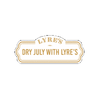 Dry July Booze Free Sticker by Lyre's
