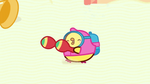 under the sea dance GIF by Molang