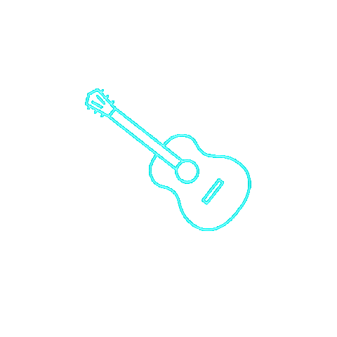 Guitar Nashville Sticker by Academy of Country Music Awards