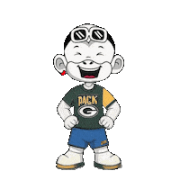 Green Bay Packers Go Pack Go Sticker by Zhot