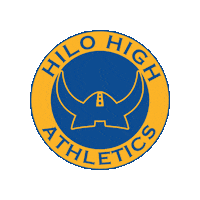 Goviks Bluegold Sticker by Hilo High School