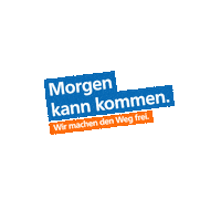 Volksbank_RheinAhrEifel morgenkannkommen wirmachendenwegfrei volksbank rheinahreifel volksbankrheinahreifel Sticker