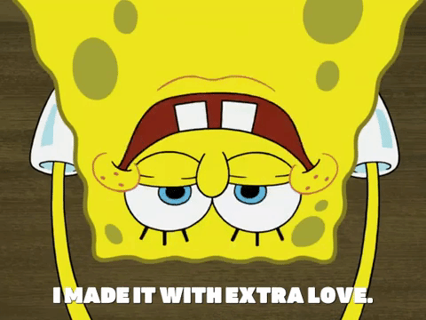 season 7 one coarse meal GIF by SpongeBob SquarePants