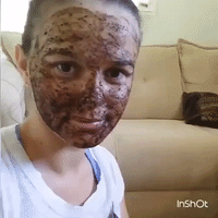 Baby Has the Best Reaction to Her Mother's Facial Mask