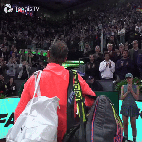 Leaving Rafael Nadal GIF by Tennis TV