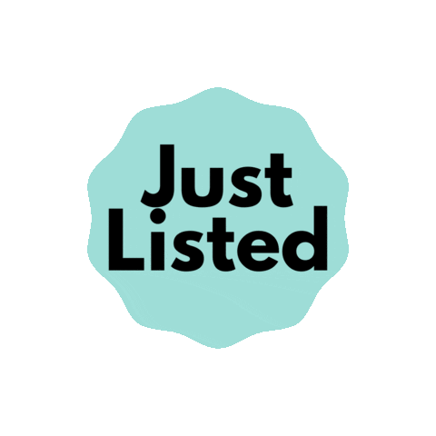 Justlisted Sticker by The Rouleau Team