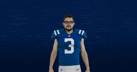 Hot Rod Smile GIF by Indianapolis Colts