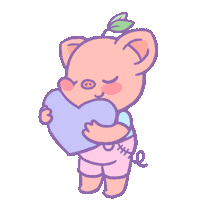 I Love You Hug Sticker by Alba Paris