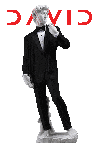david-magazine david davidmagazine za moške s stilom revija david Sticker