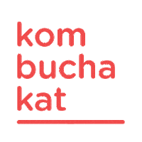 KombuchaKat kombucha booch homebrew kombucha time Sticker