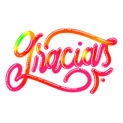 Thanks Letters Sticker