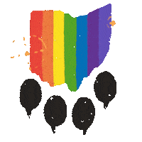 Logo Rainbow Sticker