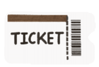 Ticket Sticker
