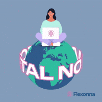 Work From Home GIF by Flexonna