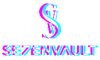 Glitch Sv Sticker by Sevenvault