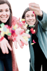 Confetti Celebrate Sticker by Kassie Layne Photography