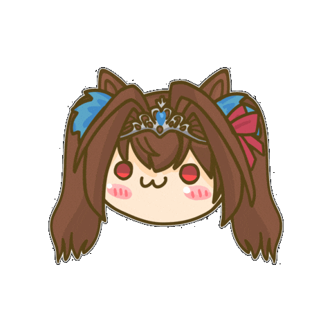 Pretty Derby Uma Musume Sticker by Fluffy the Thunder God 雷神阿毛