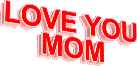 Mothers Day Holiday Sticker by GIPHY Text