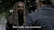 Trying Khary Payton GIF by The Walking Dead