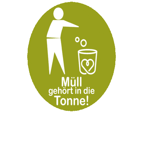 Cleanup Umweltschutz Sticker by DRECK WEG e.V.