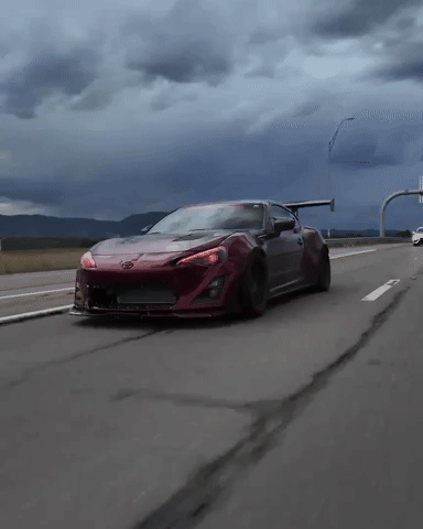 frsluke driving zoom highway race car GIF