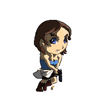 igniz animation pixelart running sprite Sticker