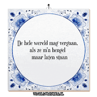 Humor Focus Sticker by Tegelspreuken.nl