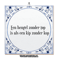 Top Wijsheid Sticker by Tegelspreuken.nl