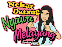 TBWAIndonesia covid lebaran mudik tbwa Sticker
