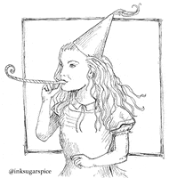 InkSugarSpice party celebration thank you alice GIF