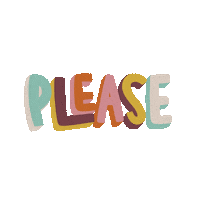 Please Sticker