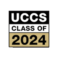 Graduation Grad Sticker by UCCS