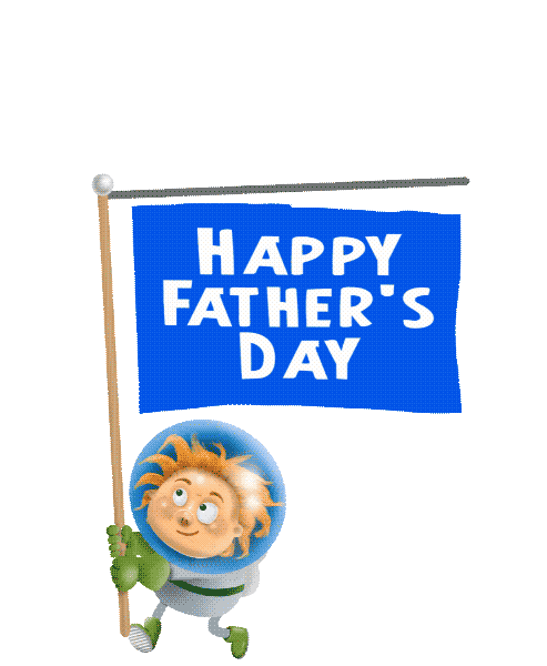 fathers day dad Sticker by Bill Greenhead