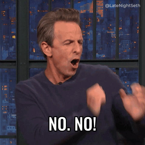 Seth Meyers No GIF by Late Night with Seth Meyers