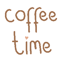Coffee Time Sticker