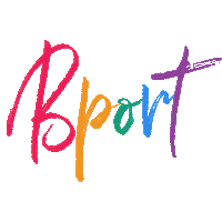 rainbow college Sticker by Brockport
