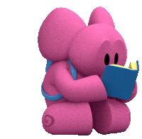 Studying Back To School Sticker by Pocoyo