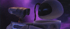 wall e hug GIF