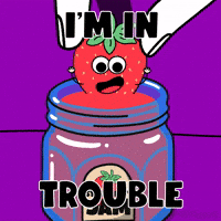froopalooza kawaii joke fruit worried GIF