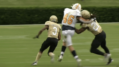 Football Tackle GIF by Chattanooga Mocs